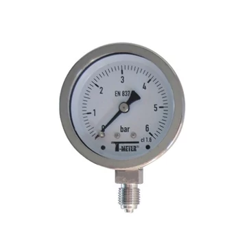 Manométer - rozsdamentes