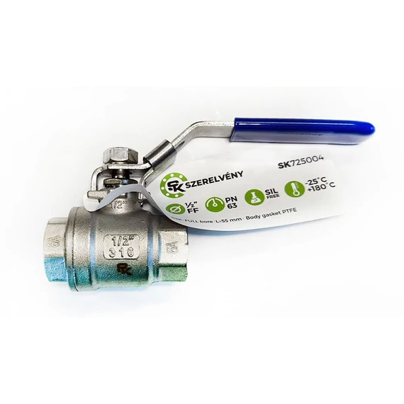 Saválló golyóscsap - BB - szilikonmentes - SK