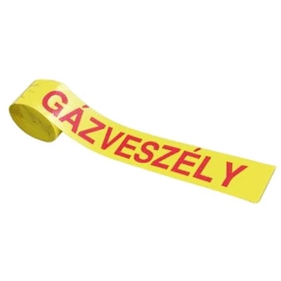 Jelzőszalag - GÁZVESZÉLY